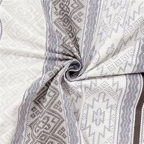 Buy SWAYAM Ananda Cotton 210TC Woven Design 3Pcs Queen Bedsheet Set ...