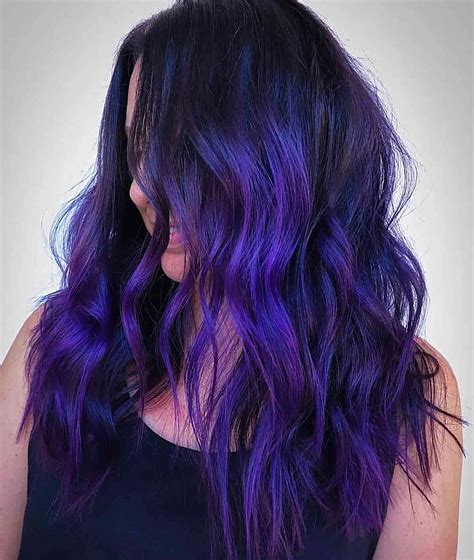 Light Blue Purple Hair