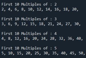 Image result for Nested Loop in Python Example Star Using