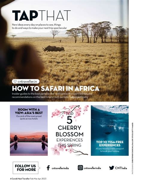 Condé Nast Traveller India Magazine Online: Celebrity Covers ...