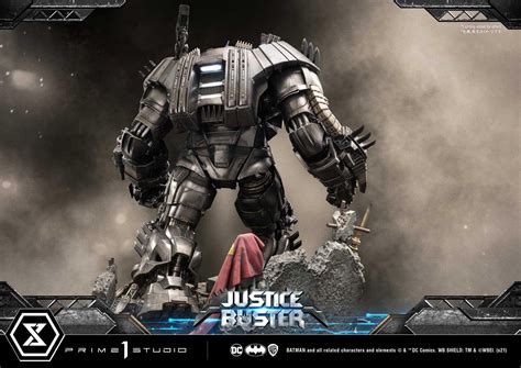 DC Comics - Batman Advanced Suit and Justice Buster Statues by Prime 1 ...