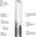Dyson Cool Air Purifier, H-13 HEPA + Activated Carbon Filter, Wi-Fi ...