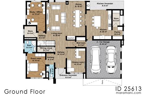 Simple 5 Bedroom Floor Plans