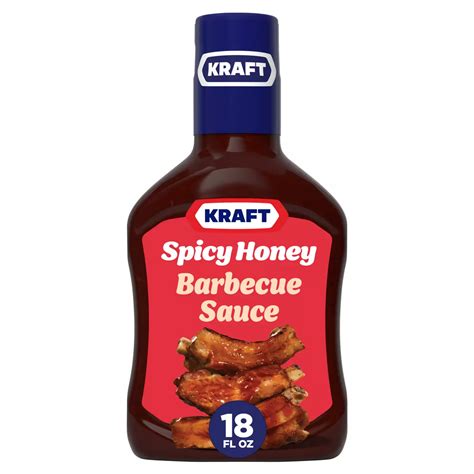 Kraft Slow-Simmered Spicy Honey Barbecue Sauce And Dip - Shop Barbecue ...