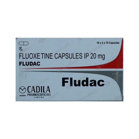 FLUDAC 20MG CAPSULE 15'S, Price, Composition & Generic Alternatives ...
