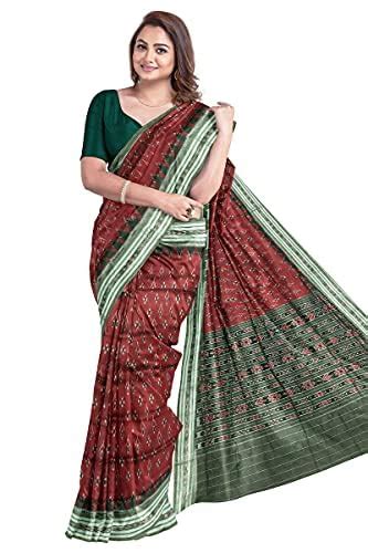 Buy ODISHA HANDLOOM Sambalpuri Handloom Women's Cotton Odisha Handwoven ...