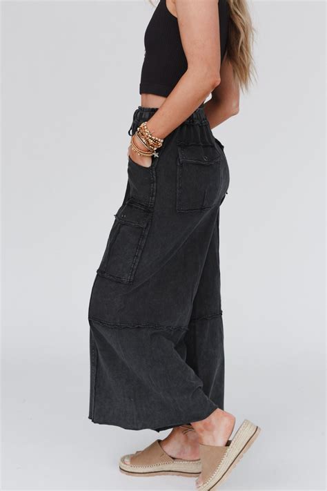 Cargo Wide Leg Pants