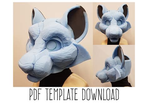Fursuit Head Template