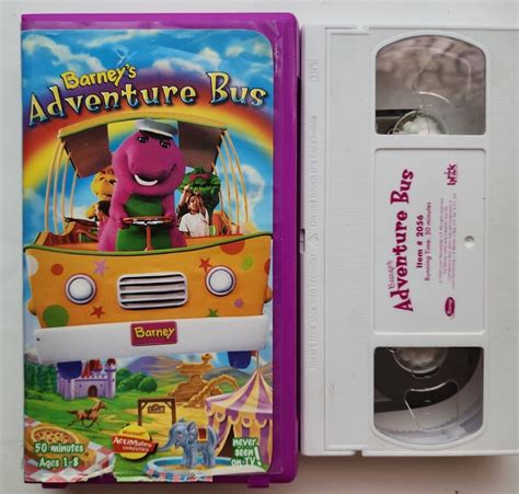 Barney - Barneys Adventure Bus (VHS, 1997) | Grelly USA