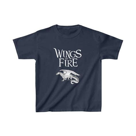 Wings of Fire Heavy Cotton T-shirt for Kids Child Tshirt Wings of Fire ...