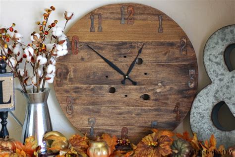 Image result for DIY Rustic Clock