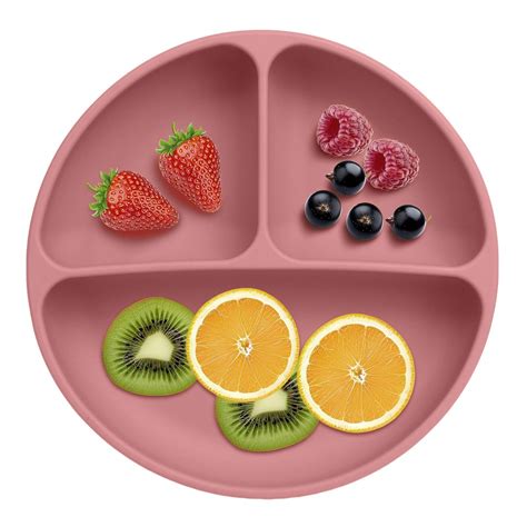 Xacton Silicone Suction Plates for Baby Microwave,Dishwasher, Freezer ...