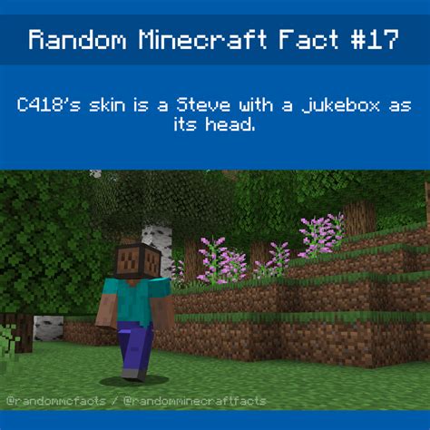 Random Minecraft Facts : r/Minecraft