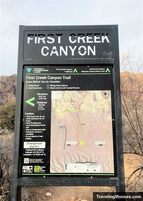 First Creek Canyon Trail - finding the hidden waterfall