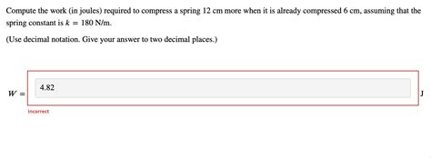 Image result for Joules with Spring Constant