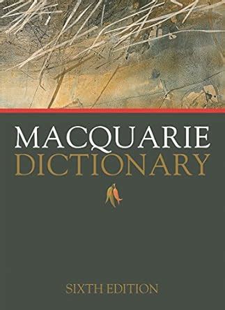 Buy Macquarie Dictionary Sixth Edition: International Edition Book ...