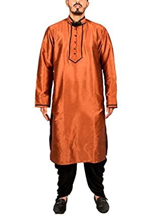Buy Bright Collection Men's Dhoti kurtas (Red , 46) at Amazon.in