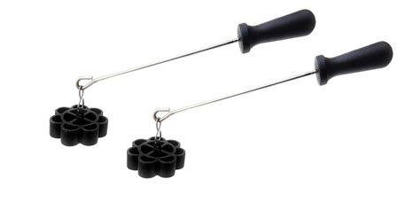 Buy Anantha Non Stick Rose Cookie Maker(Black And Silver, 3-Inch ...