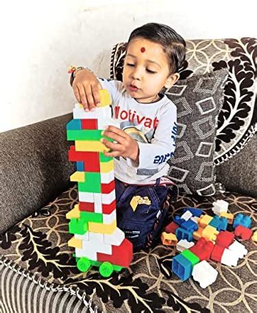 Buy Keshvam Big Size Building Blocks for 2 Year Kids Educational Toys ...