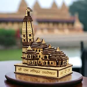 Buy MASI Shri Ram Mandir Ayodhya Mandir for Home (Small) - Ideal for ...