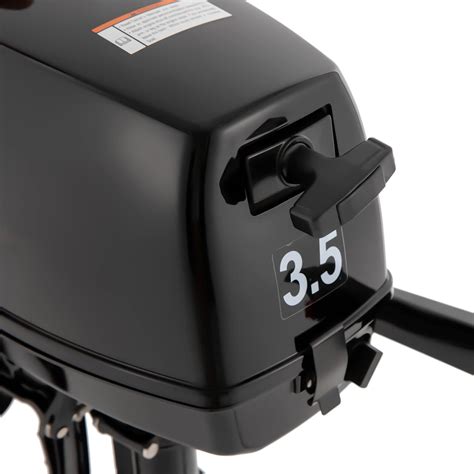 Buy 3.5HP Outboard Motor, 2-Stroke Engine Fishing Inflatable Boat Motor ...