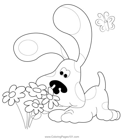 Blue S Clues Free Coloring Pages