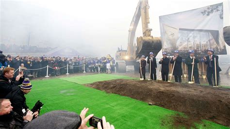 Vikings break ground on stadium - ESPN