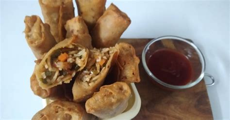 Roti Spring Rolls Recipe by Bina Anjaria - Cookpad
