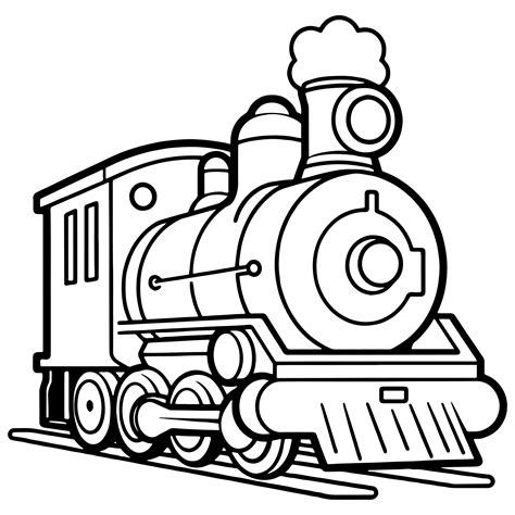 Train For Coloring Kids