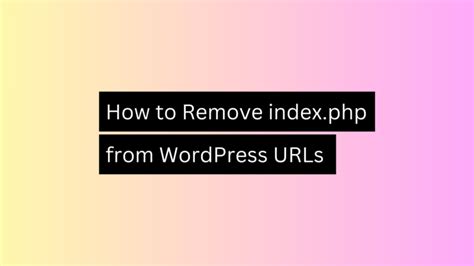 Image result for How Remove Index.php From URL Using cPanel