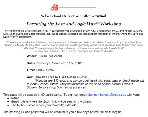 Parent Education | Nebo School District