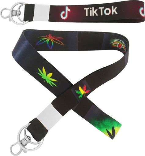 MGP FASHION High Quality Designer Tik Tok With Leaf Fabric Locking ID ...