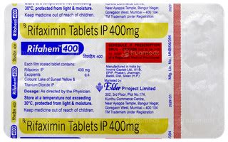 Rifahem 400 MG | Order Rifahem 400 MG Tablet Online at Truemeds