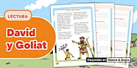 Sopa de letras de David y Goliat |Recursos Educativos Twinkl