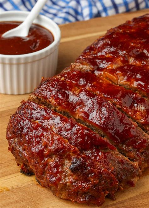 BBQ Bacon Meatloaf - Barefeet in the Kitchen