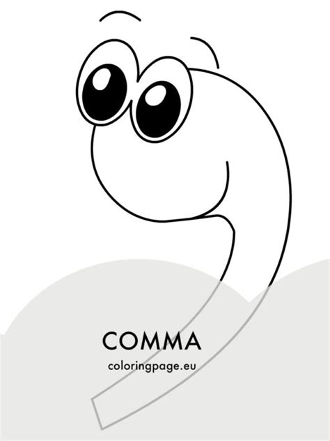 Image result for Comma Punctuation Color