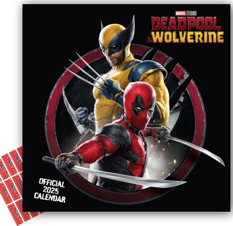Pyramid International Deadpool 2025 Calendar – Marvel’s Merc with a ...