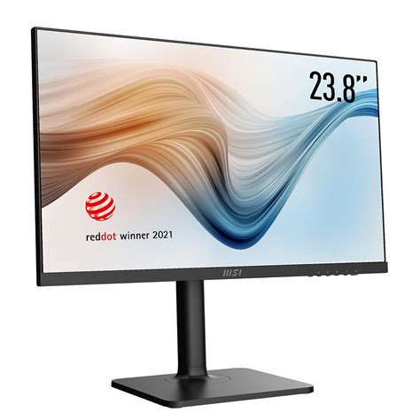 MSI Modern MD241P Full HD IPS Panel 75Hz Adjustable Stand 24" Monitor ...