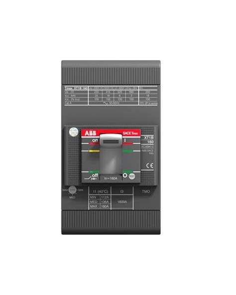ABB, Molded Case Circuit Breakers (MCCB), 1SDA067414R1, XT1N160/FFC/3P ...