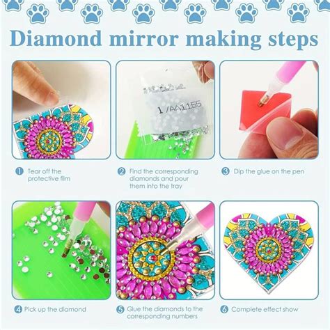 Diamond Dotz Club - Heart (corner) Bookmarks, Jane Morgan Memorial ...