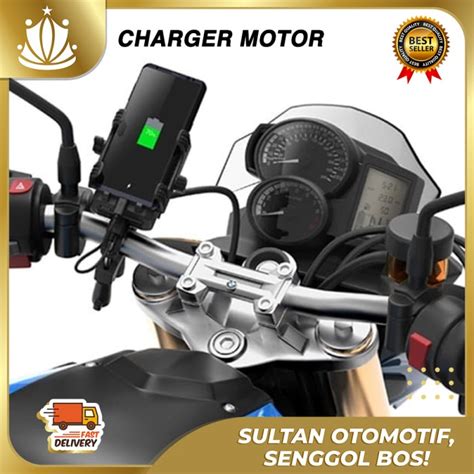 Jual Charger Hp Motor Portable / Casan Hp di Motor Anti Air HIGH ...