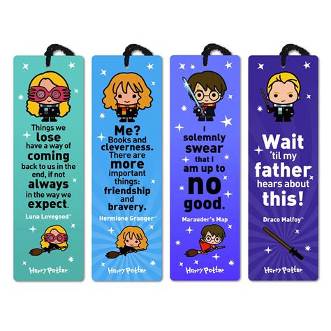 Re-marks “Harry Potter” Harry, Hermione, Luna, and Draco Quotemarks ...