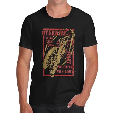 Cool Graphic Tees Crew Neck Design Short Sleeve Cotton Novelty Biker ...