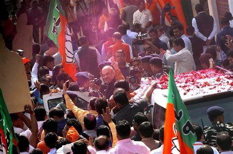 BJP's electoral triumph in Tripura, Nagaland and Meghalaya | PICTURES ...