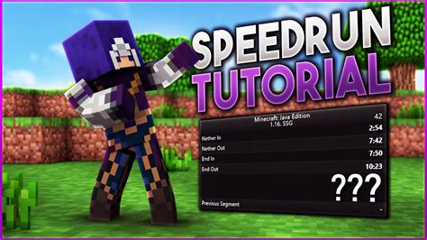 Image result for Minecraft Speedrun Tutorial