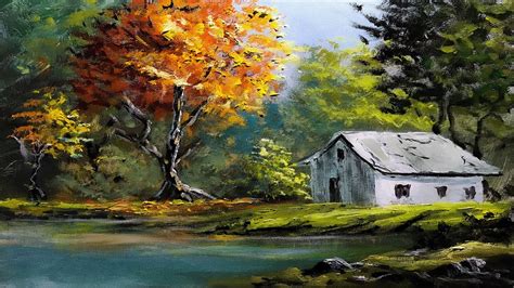 Image result for Simple Landscape Painting Tutorial