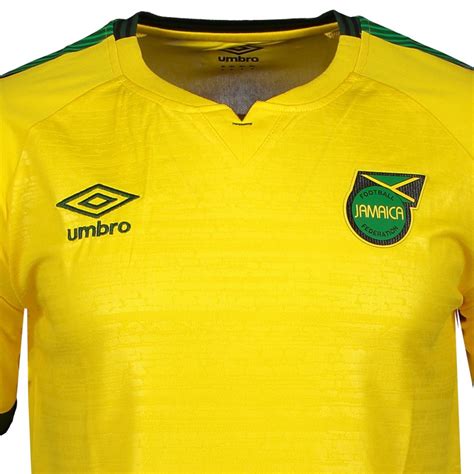 Jamaica national team Home soccer jersey 2021/22 - Umbro ...