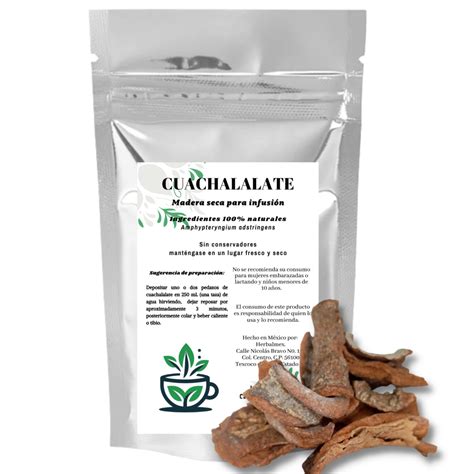 Cuachalalate Planta Seca Para Infusión Bolsa De 100g - Herbalmex