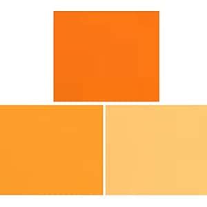 Orange Color Correction Gel Filter Sheet 16x20 inches Kit, Full CTO, 1/ ...