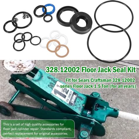 Hydraulic-seals Repair Kit fit for Sears Craftsman 1-1/2Ton Floor Jack ...